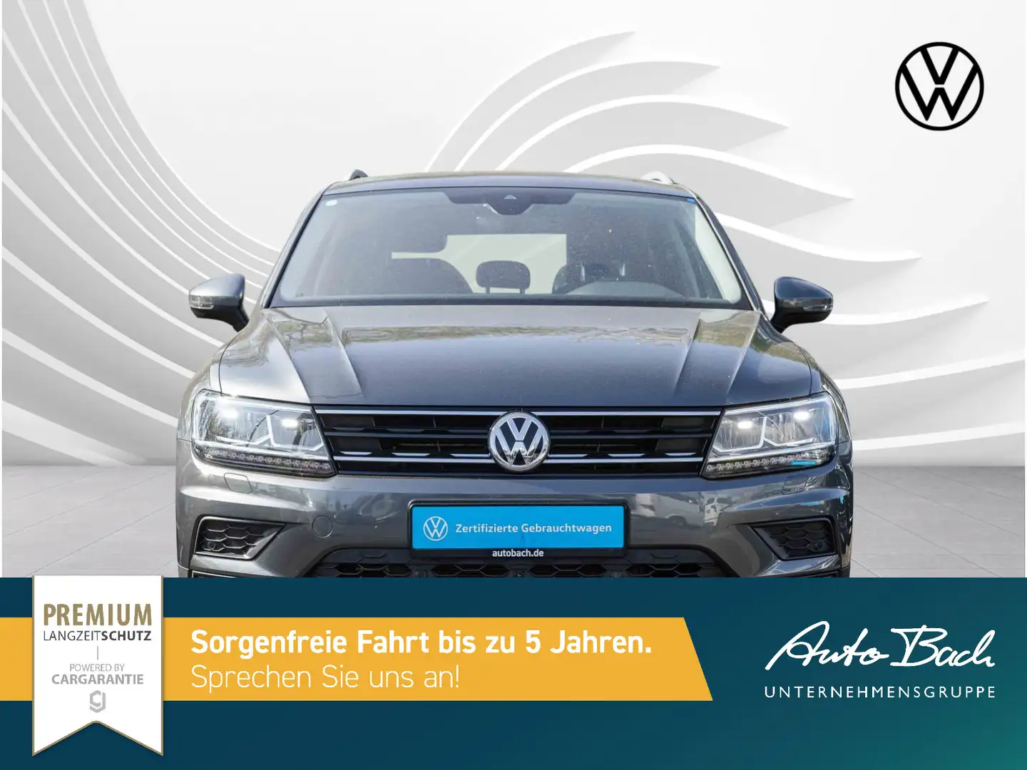 Volkswagen Tiguan 2.0 TSI DSG Highline 4-Motion, LED, AHK, Grijs - 2