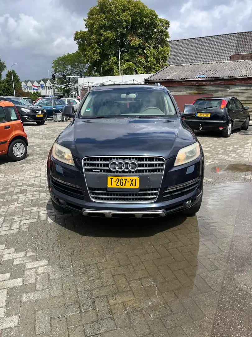 Audi Q7 3.6 FSI quattro 5+2 navi Panodak automaat leer etc Blauw - 1