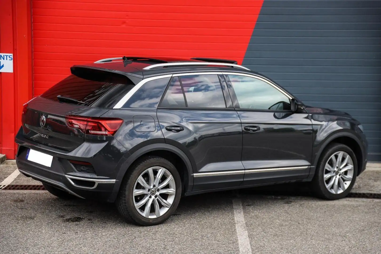 Volkswagen T-Roc 1.5 TSI Evo 150 DSG 7 Carat Exclusive TOIT OUVRANT Gris - 2