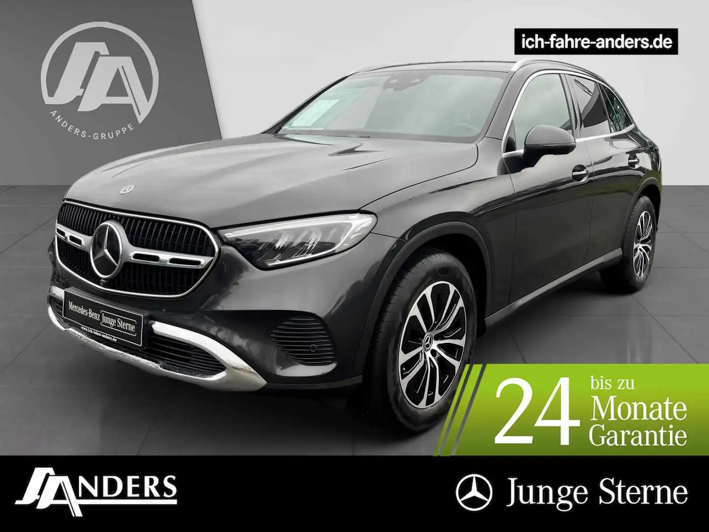 Mercedes-Benz GLC 220 d 4M Avantgarde+Sitzkli+Distr+HUD+AHK+36 Grigio - 1