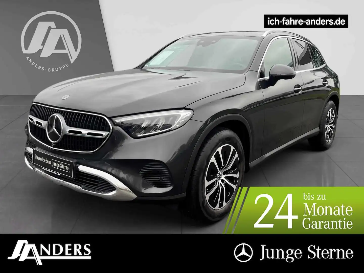 Mercedes-Benz GLC 220 d 4M Avantgarde+Sitzkli+Distr+HUD+AHK+36 Grau - 1