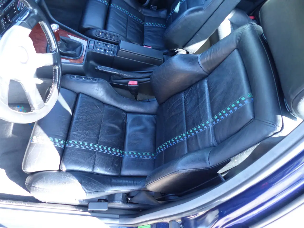 ALPINA B10 BiTurbo (E34) – 1 von nur 507 weltweit – Mauritiusblau Metallic – ALPINA/RECARO Wasserbüffelleder, foto 12