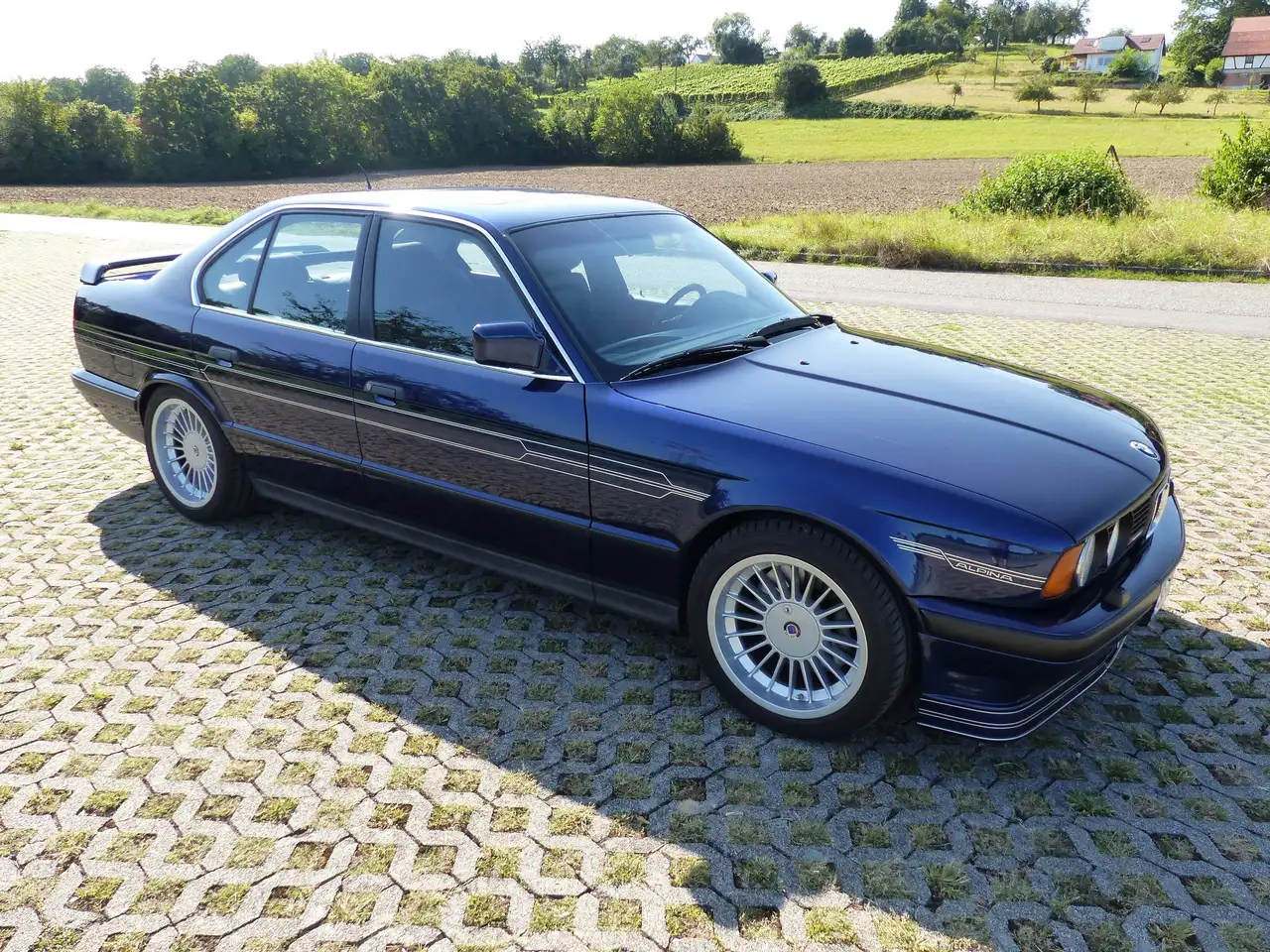 ALPINA B10 BiTurbo (E34) – 1 von nur 507 weltweit – Mauritiusblau Metallic – ALPINA/RECARO Wasserbüffelleder, foto 9