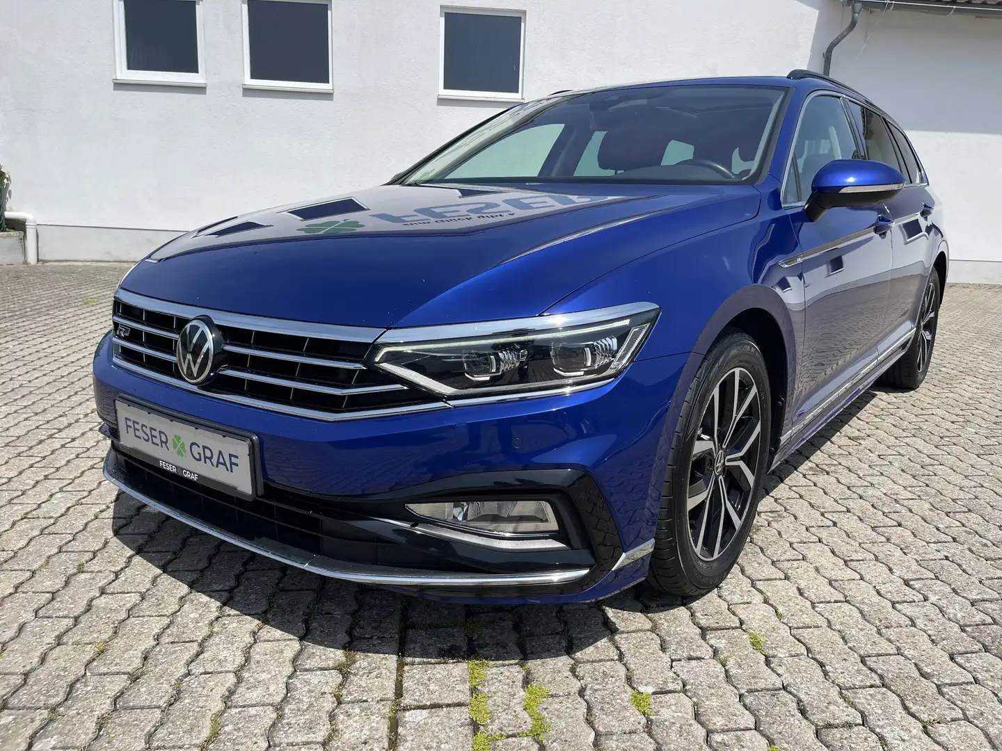Volkswagen Passat Variant Business 2.0 TDI DSG R-Line ACC MATRIX PANO Azul - 2
