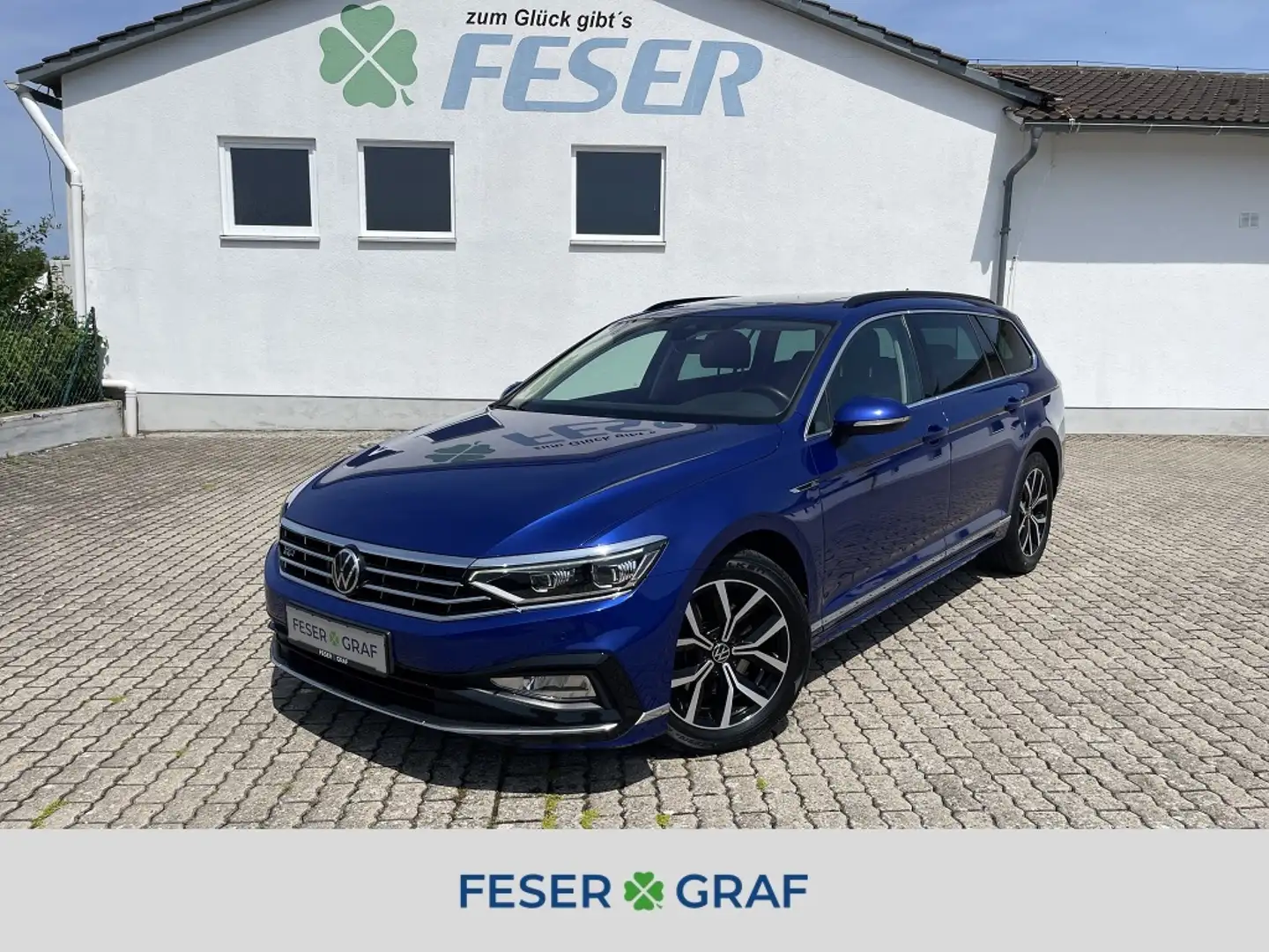 Volkswagen Passat Variant Business 2.0 TDI DSG R-Line ACC MATRIX PANO Azul - 1