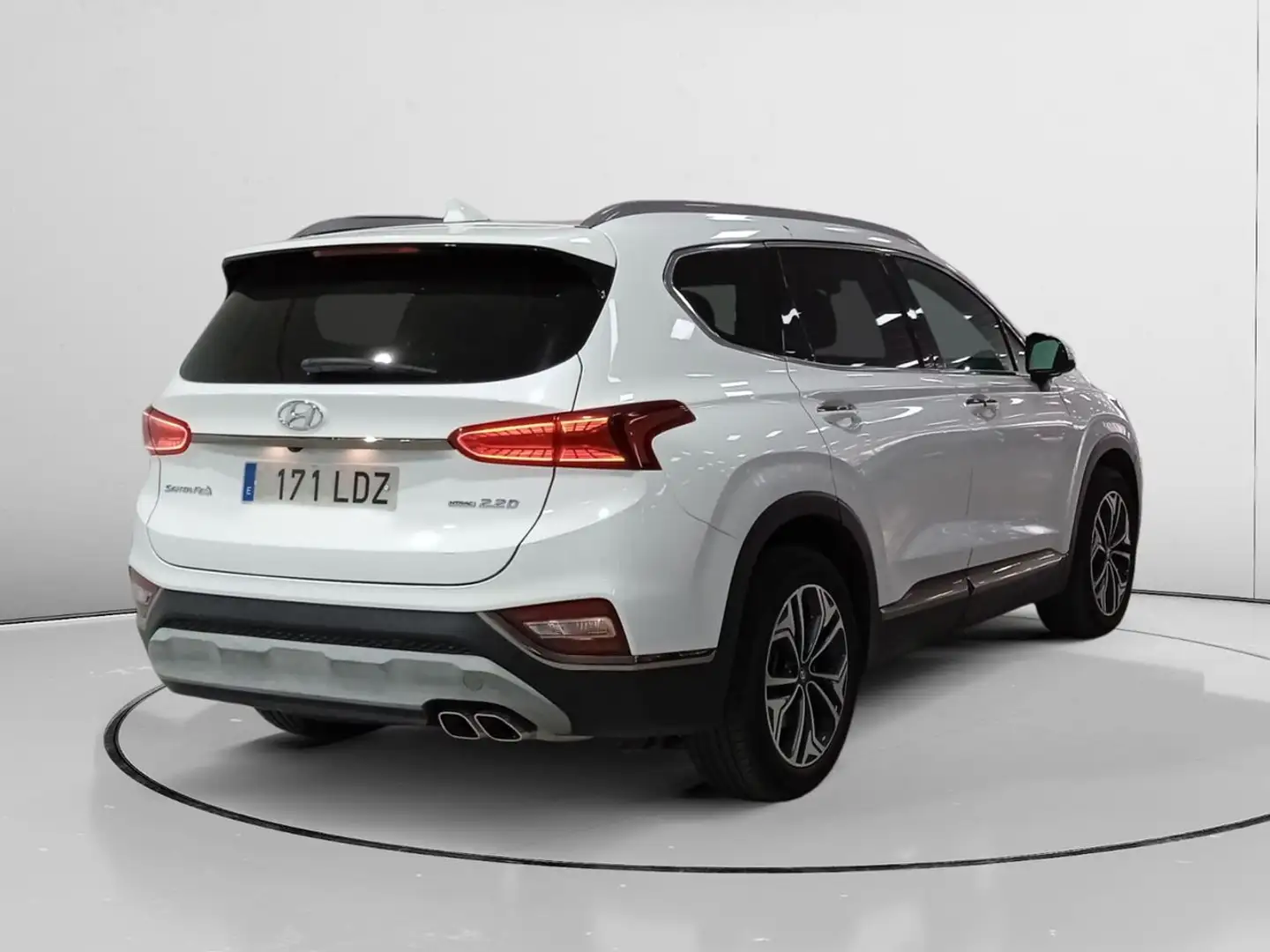 Hyundai SANTA FE 2.2CRDi 4x2 Tecno 7s Aut. Blanco - 2