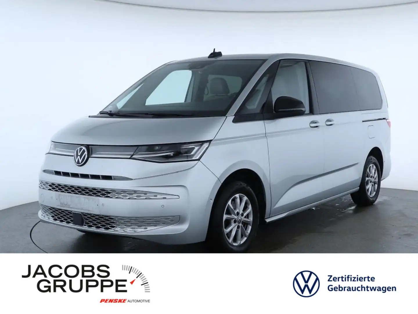 Volkswagen T7 Multivan 2.0 TDI DSG LR Navi*AHK*CAM*IQ*7S*Standhzg Life Silber - 1