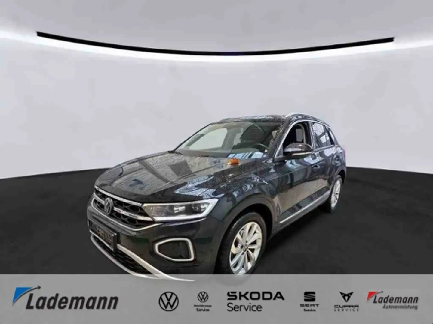 Volkswagen T-Roc 1.5 TSI DSG STYLE LED+NAVI+KAMERA+SIHZ+ACC Schwarz - 1