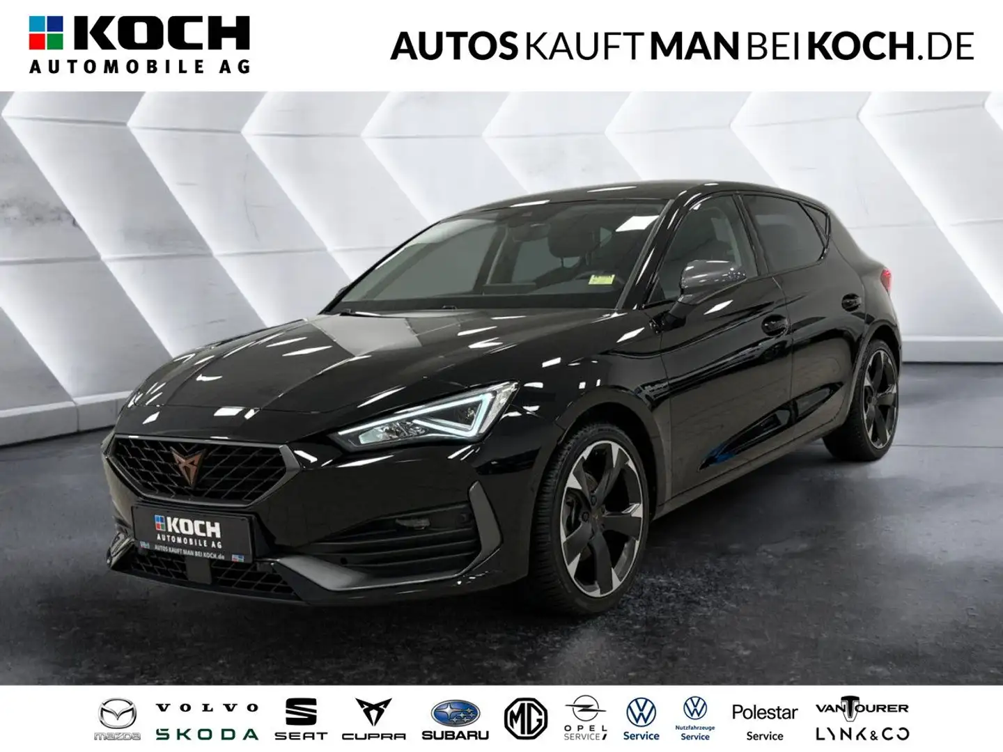 CUPRA Leon 1.5 eTSI DSG NAVI BEATS PARKL ACC 4SEASON Schwarz - 1