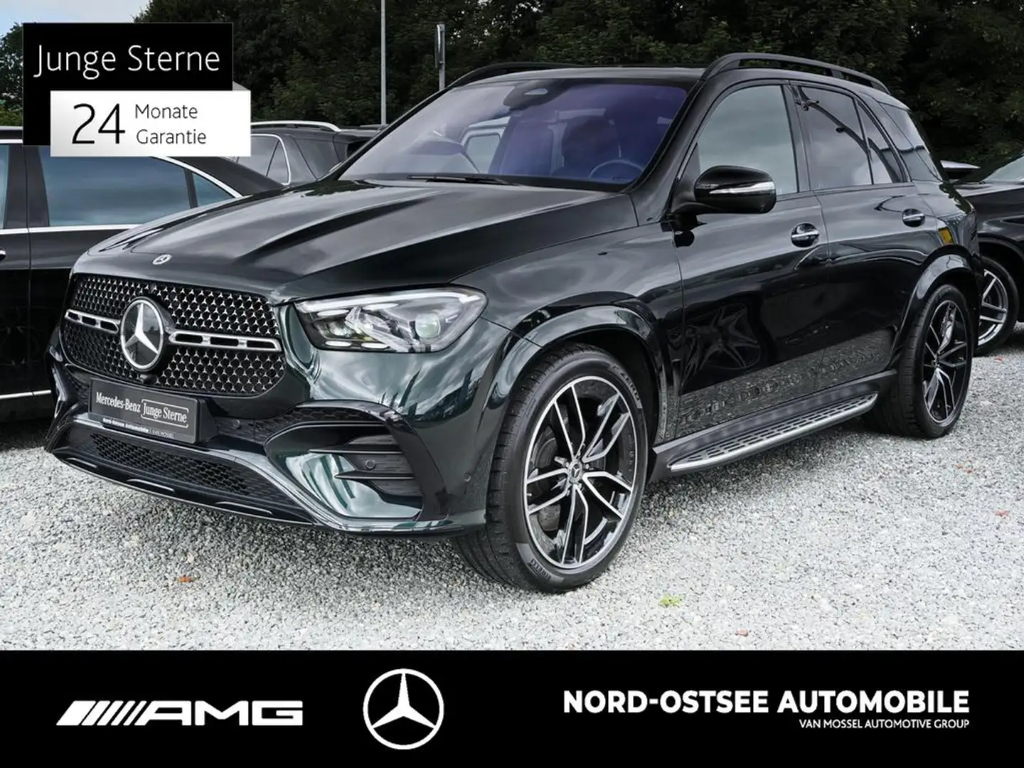 Mercedes-Benz GLE 580 4M AMG PANO AHK 360-KAM PREM.+ PAKET Grün - 1