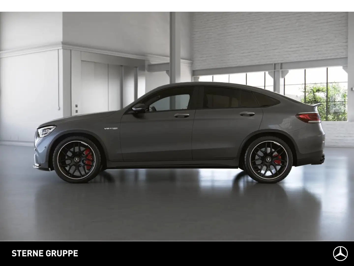 Mercedes-Benz GLC 63 AMG GLC 63 AMG S 4M+ Coupé NIght Aero Drive 21'' HUD Gris - 2
