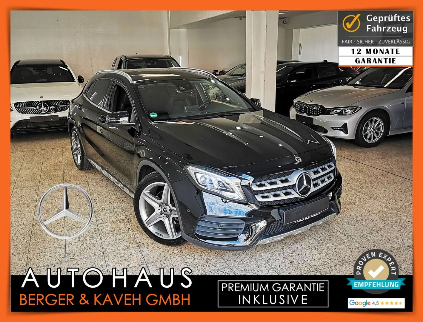 Mercedes-Benz GLA 220 4Matic Schwarz - 1