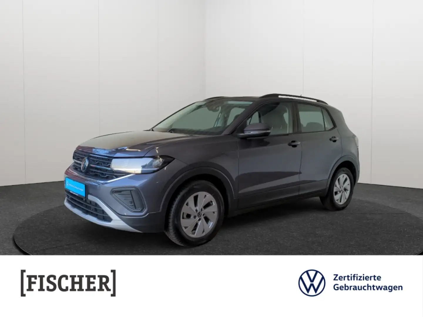 Volkswagen T-Cross 1.0TSI Life LED Navi SHZ Rear View ACC PDC Grau - 1