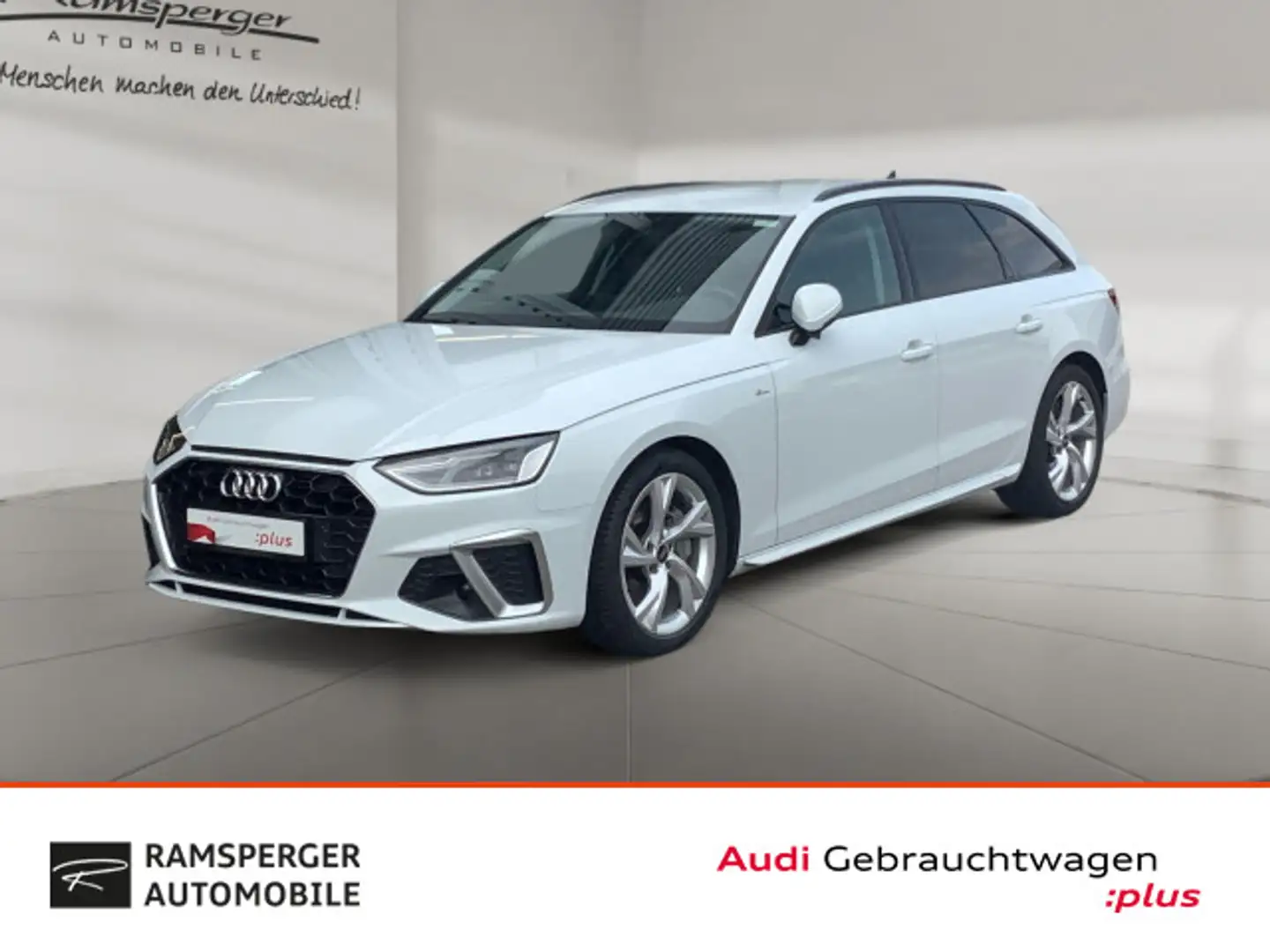 Audi A4 S line 40 TDI LED Navi Kamera SHZ Bianco - 1