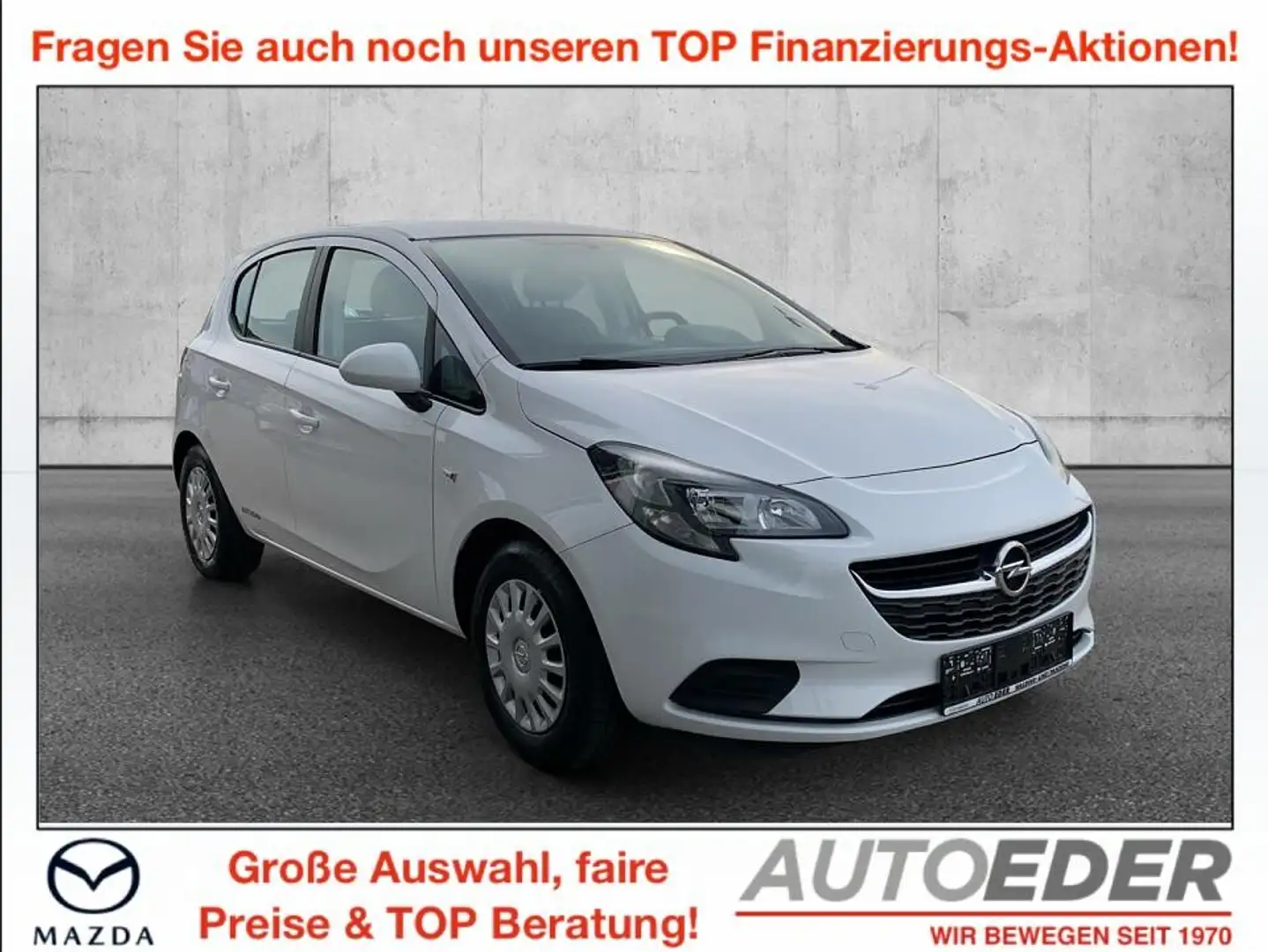 Opel Corsa 1,4 Ecotec Edition Weiß - 1