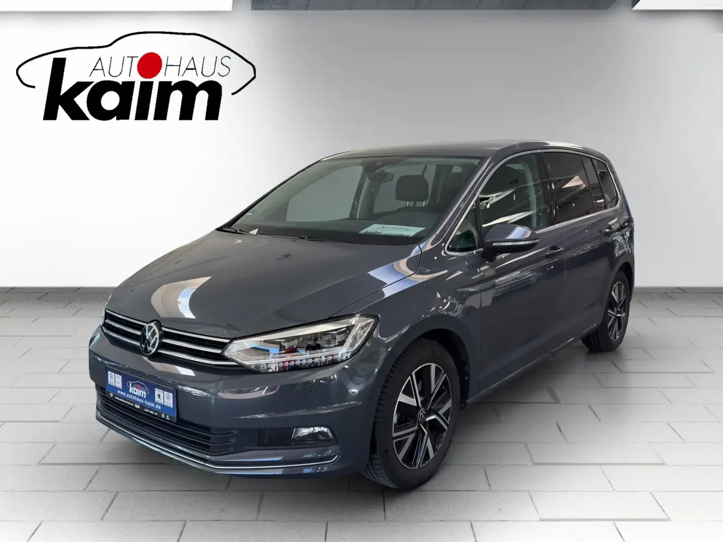 Volkswagen Touran 2.0 TDI DSG Highline+LED+ACC+Kamera+Frontscheibe h Grau - 1