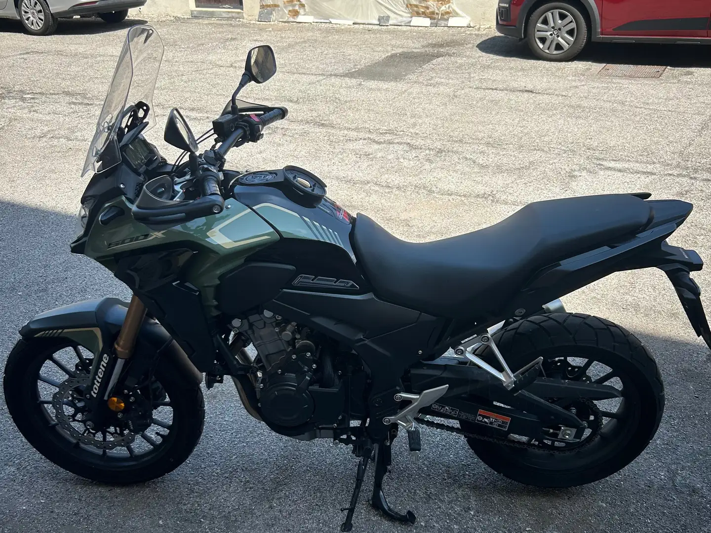 Honda CB 500 CB500X ABS TRAVEL EDITION Verde - 2