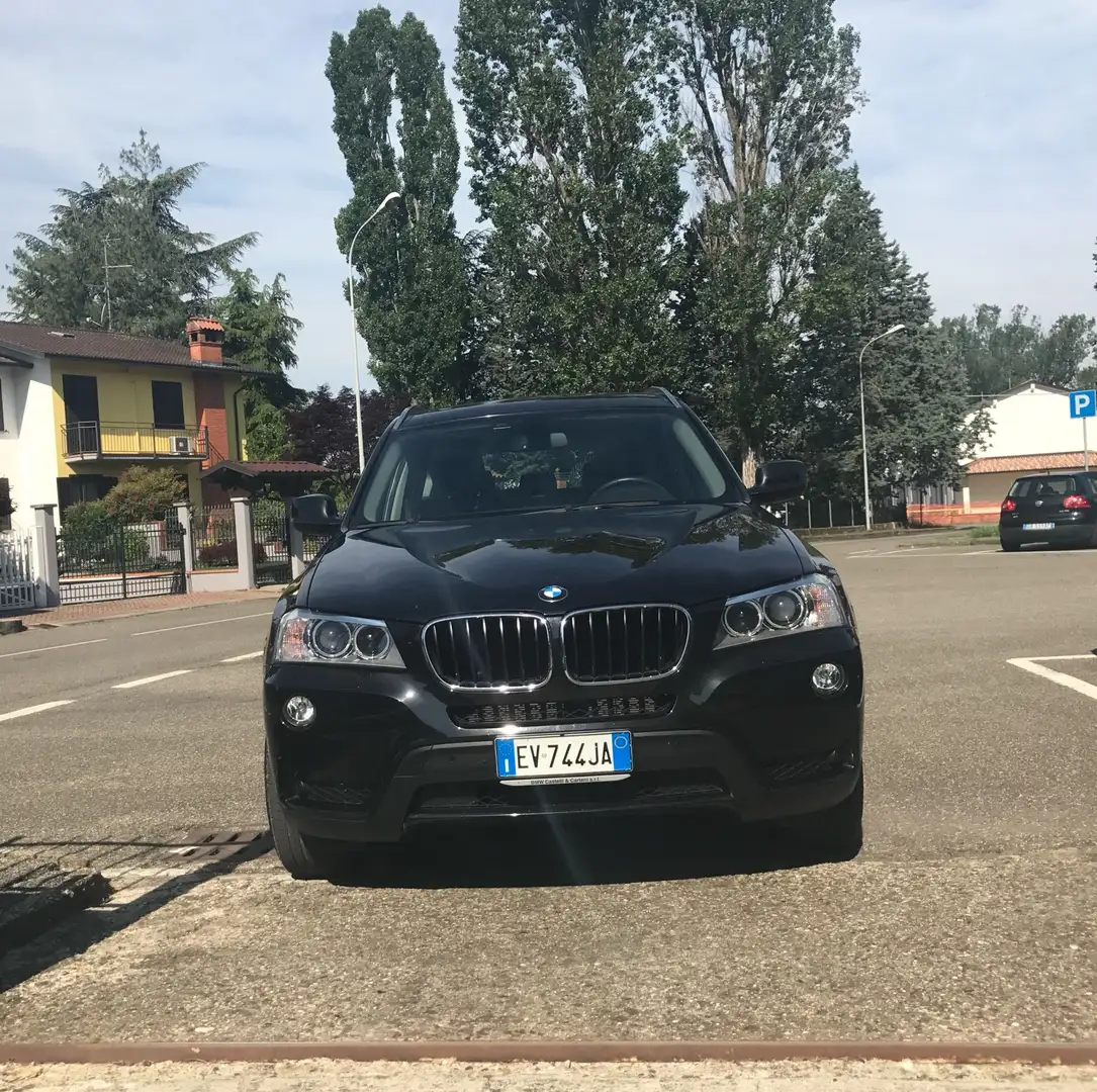 BMW X3 xdrive20d Futura Nero - 1