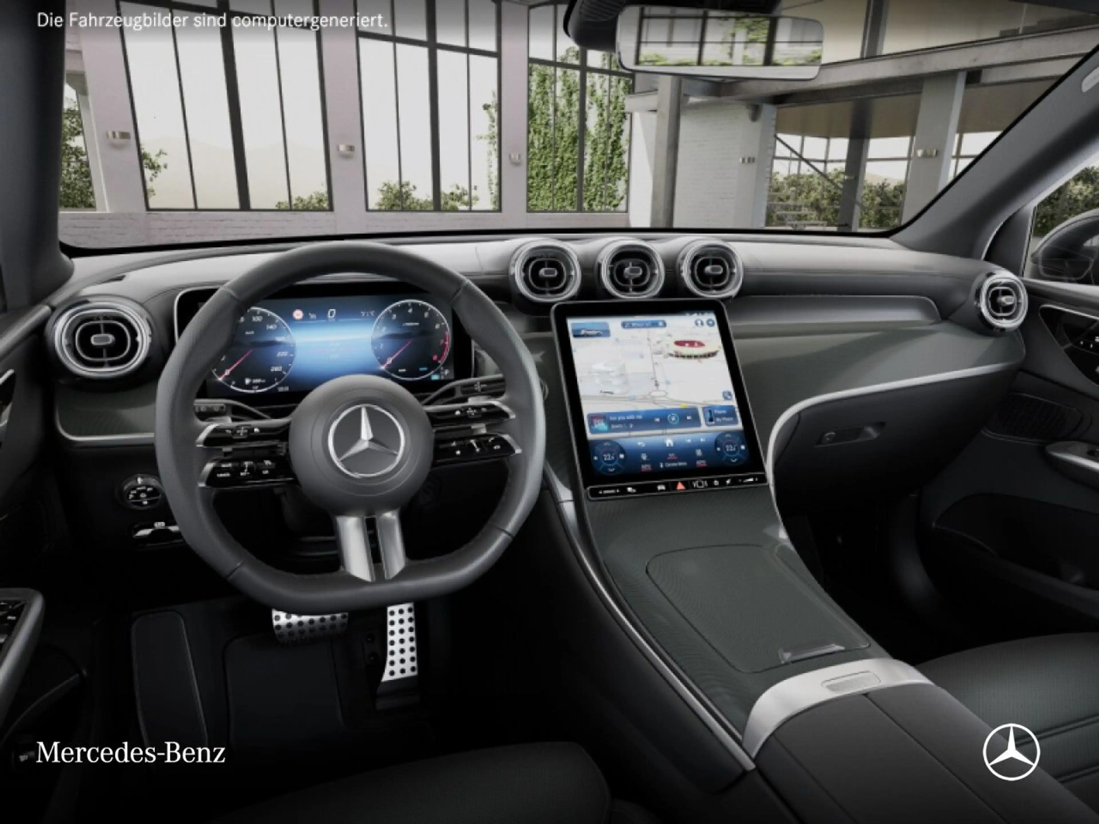 Mercedes-Benz GLC 200 4M AMG+360+AHK+LED+TOTW+KEYLESS+9G — photo 9
