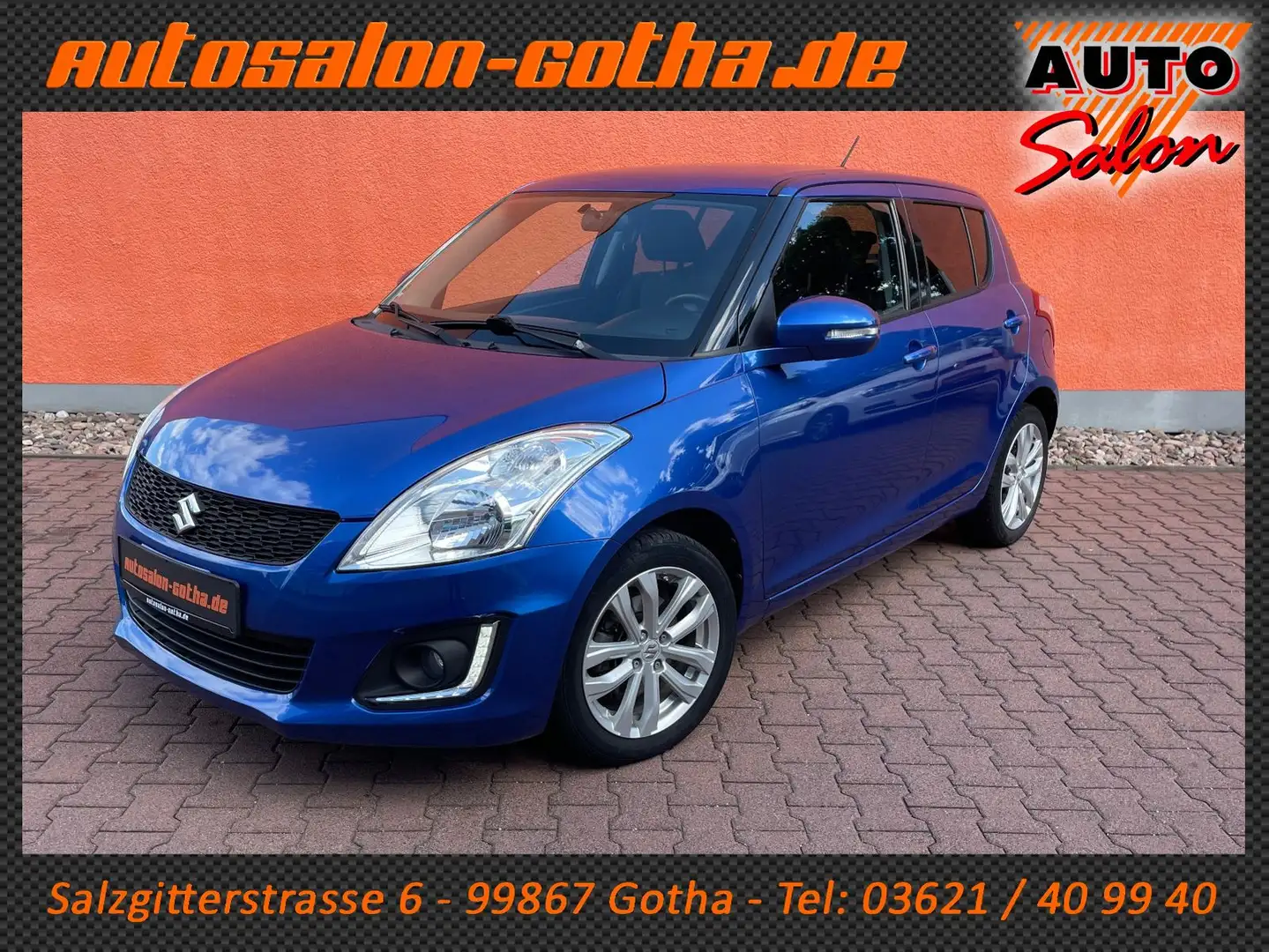 Suzuki Swift Comfort AUTOMATIK KLIMAAUT+SHZ TELEFON LMR Blau - 1