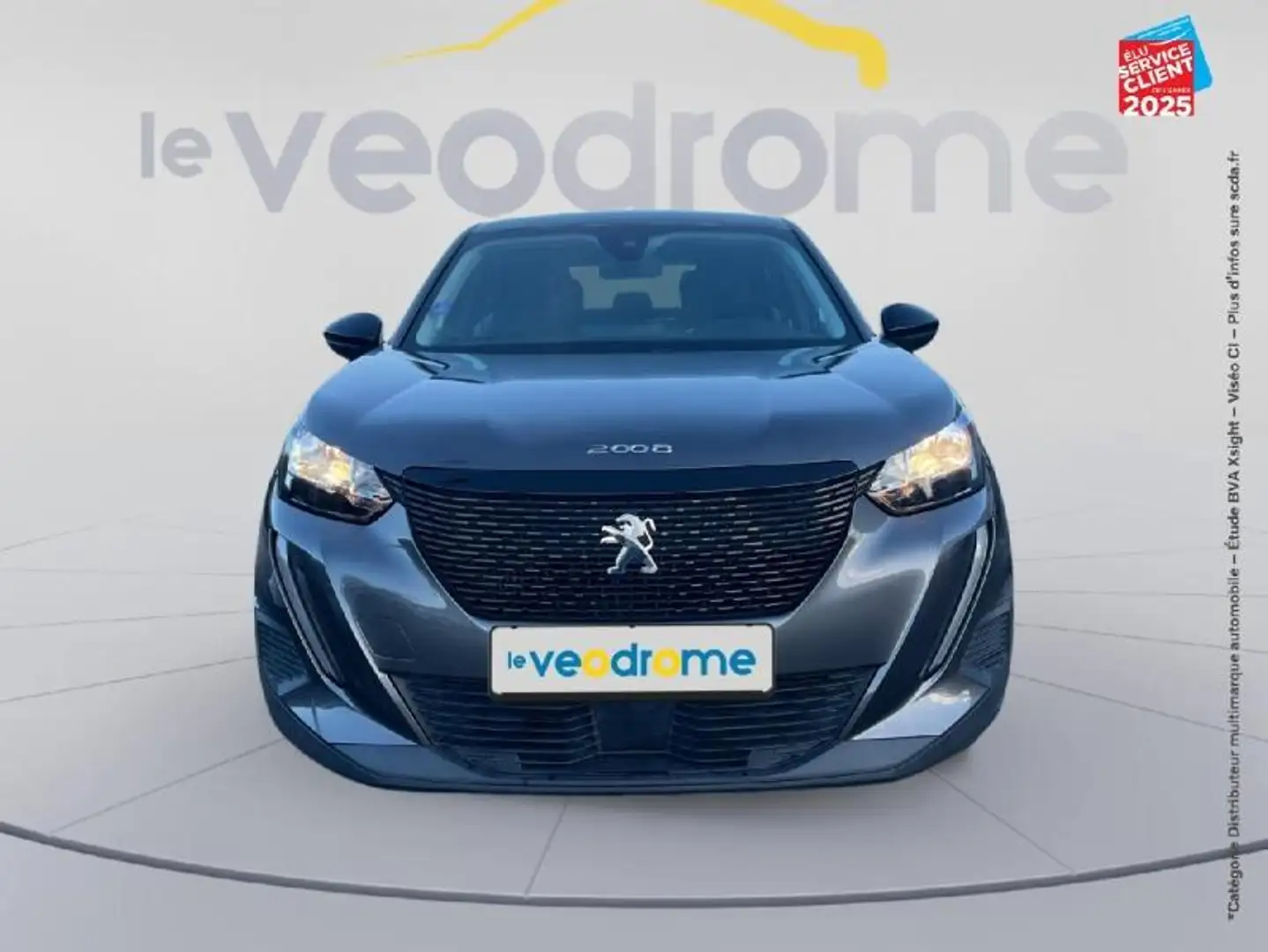 Peugeot 2008 1.2 PureTech 130ch S/S Active GPS Radar AR Gris - 2