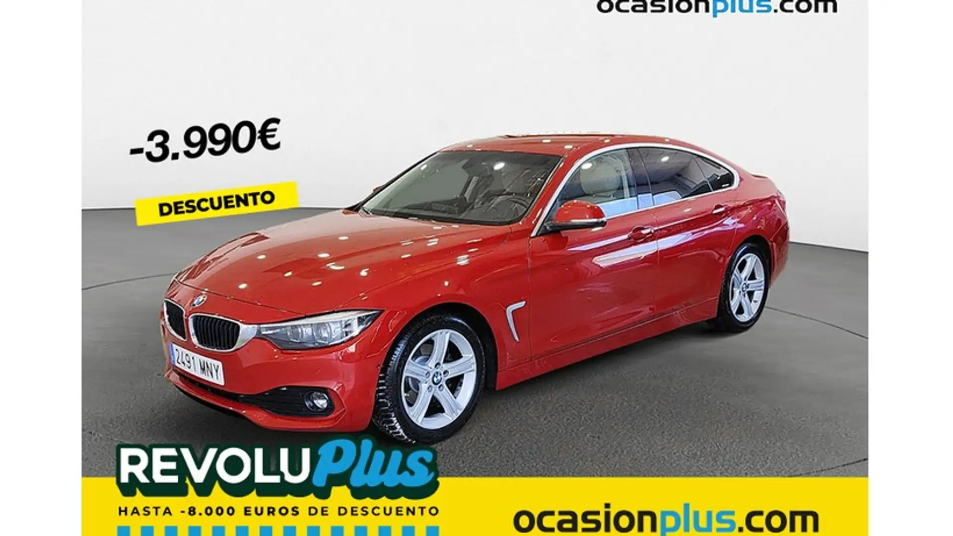 BMW 418 418dA Gran Coupé Rojo - 1
