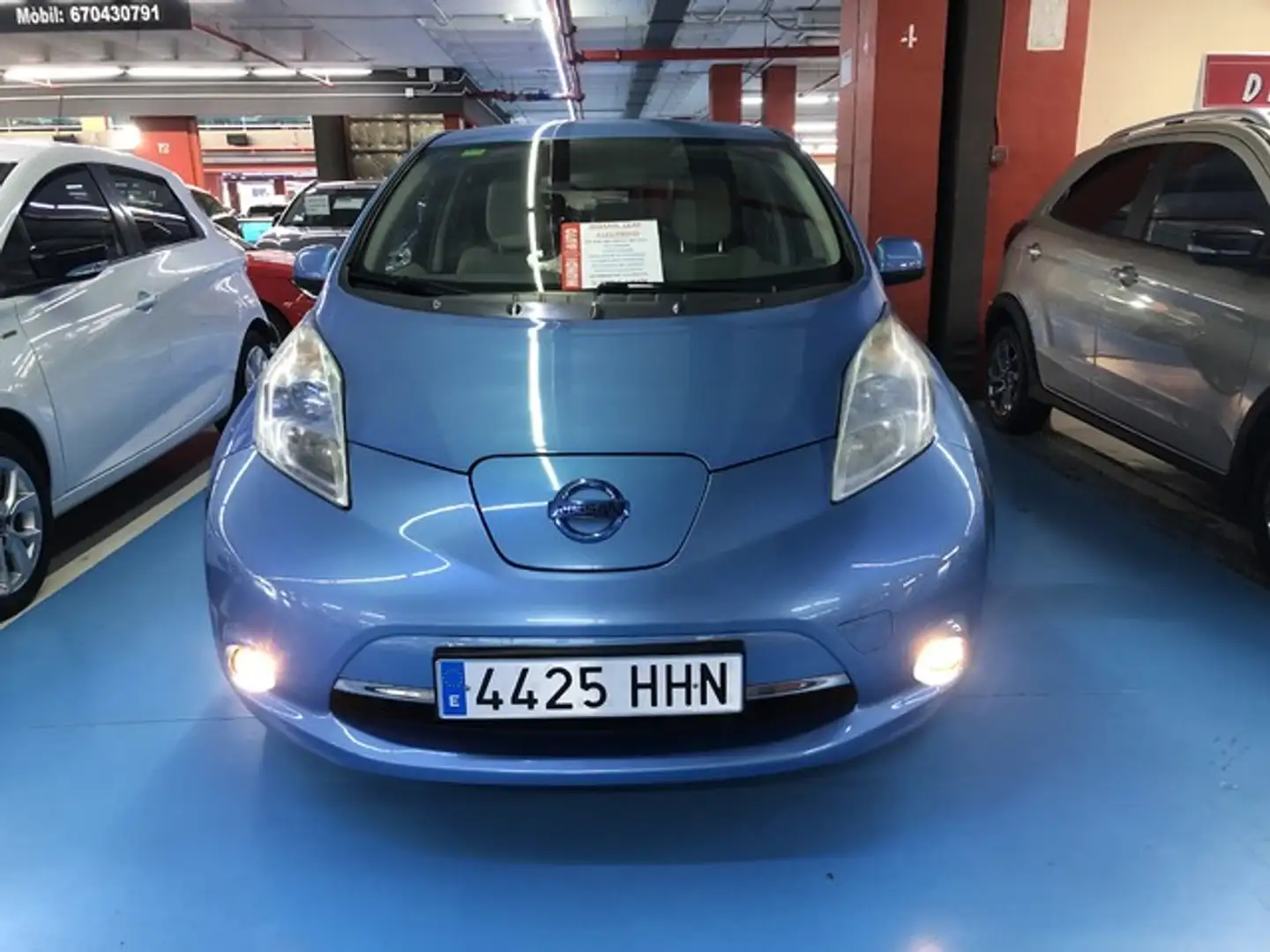 Nissan Leaf Modrá - 2