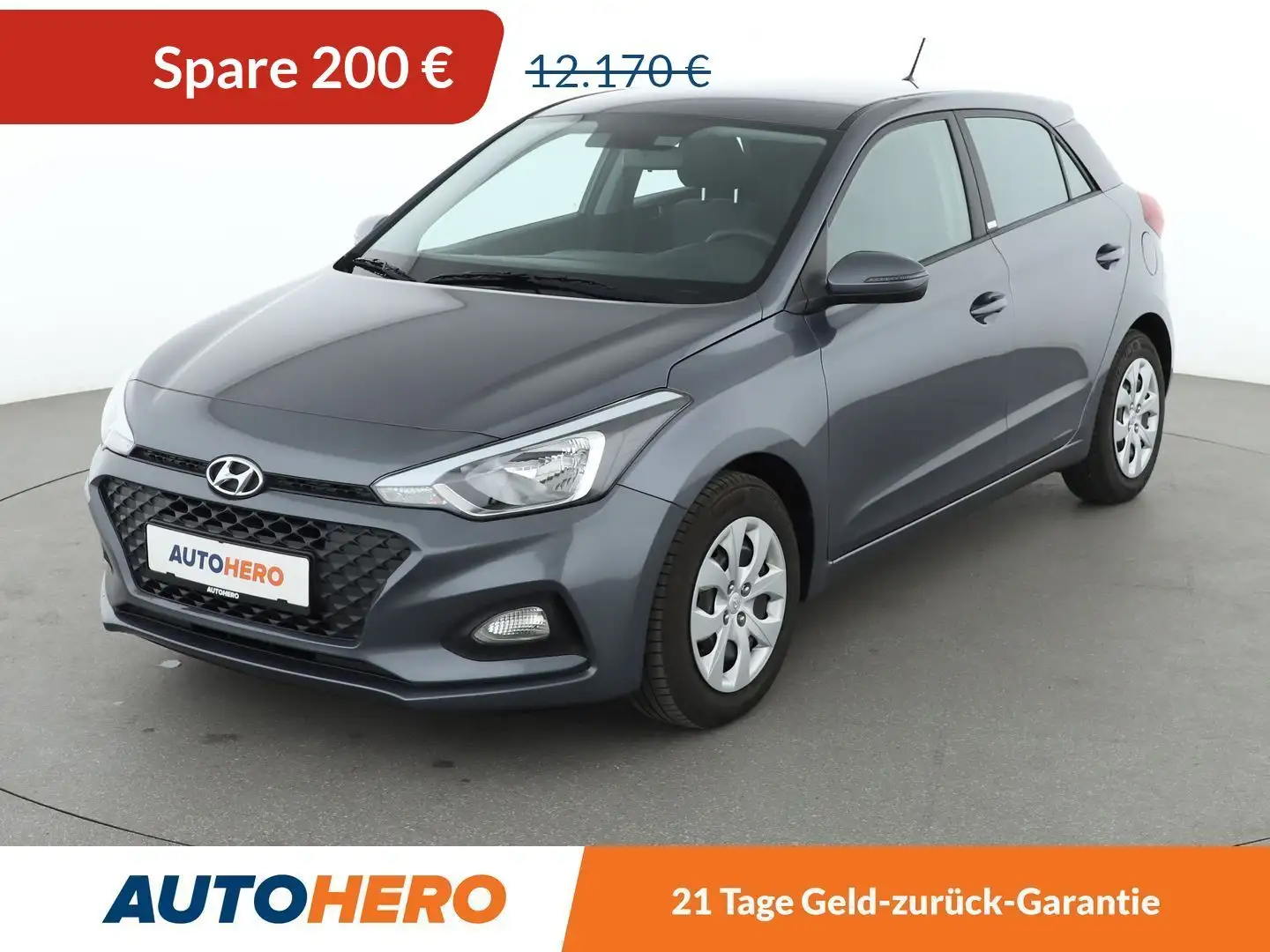 Hyundai i20 1.2 Select *KLIMA*GARANTIE* Grau - 1