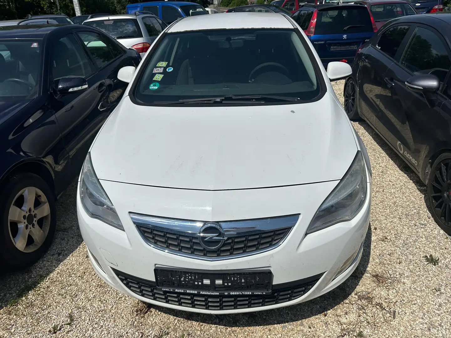 Opel Astra Edition Blanc - 2
