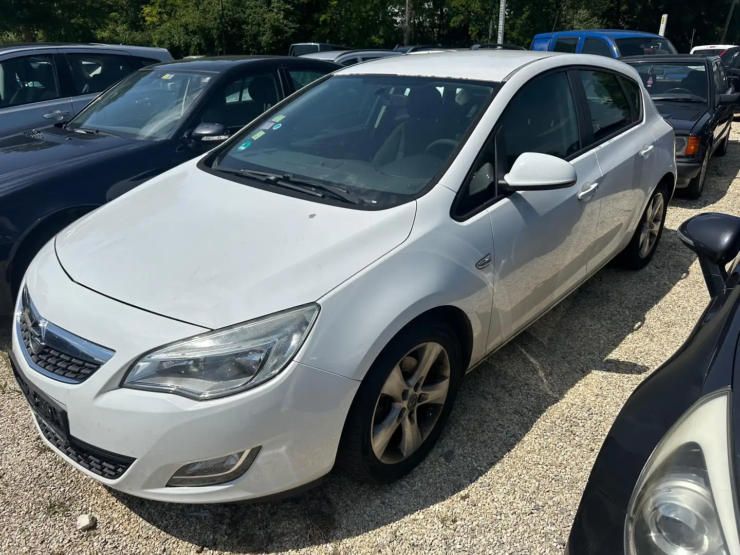 Opel Astra Edition Blanc - 1