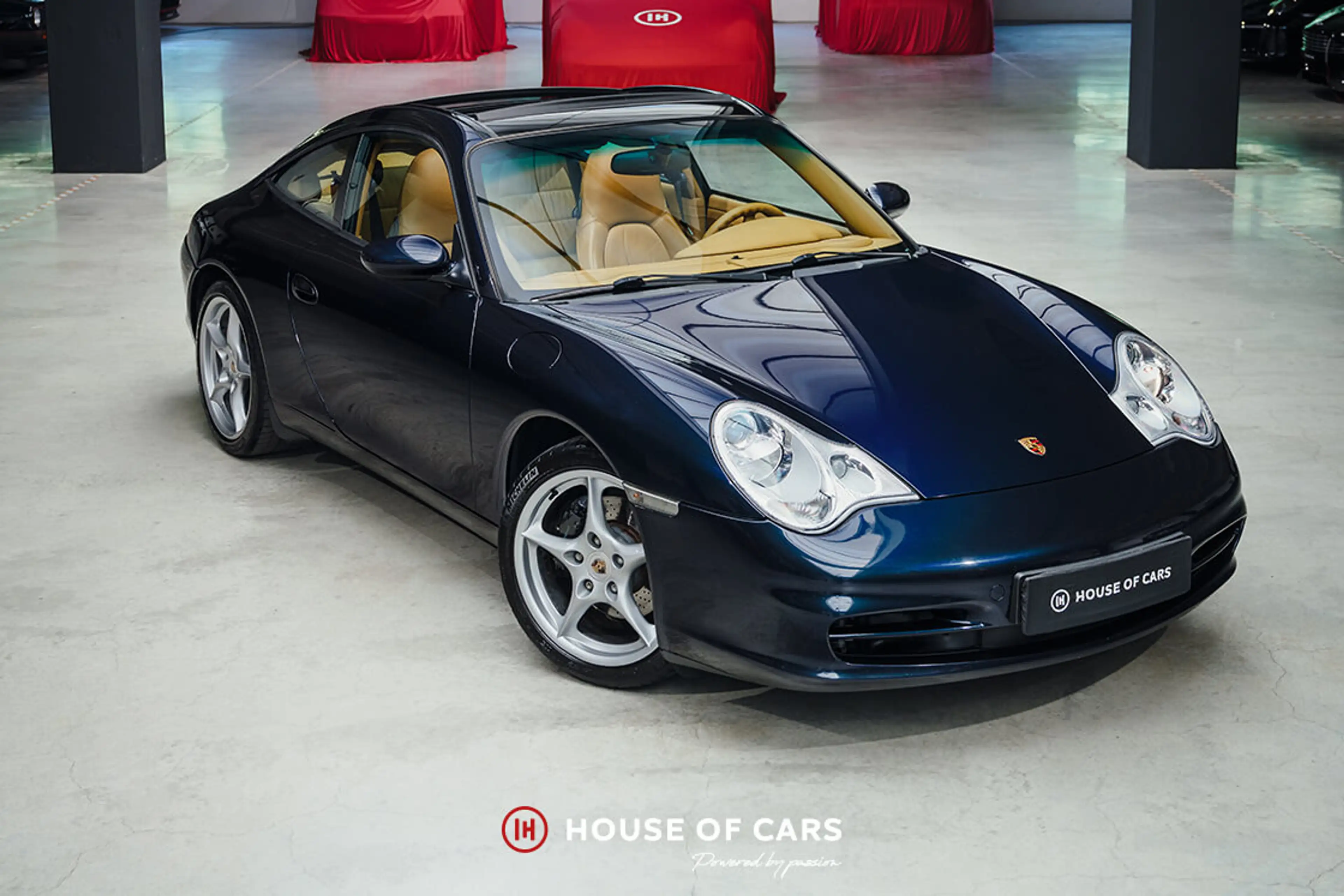 Porsche 996 .2 TARGA BELGIAN - BLUE/BEIGE - IMS/CLUTCH REPLACED — photo 3
