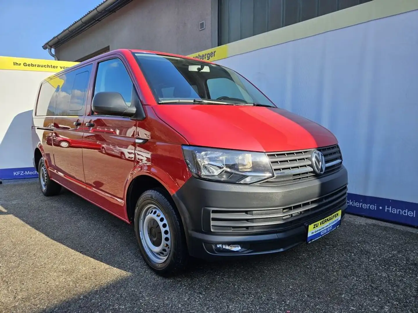 Volkswagen T6 Kombi LR 2,0 TDI AHV Standheizung Rouge - 2