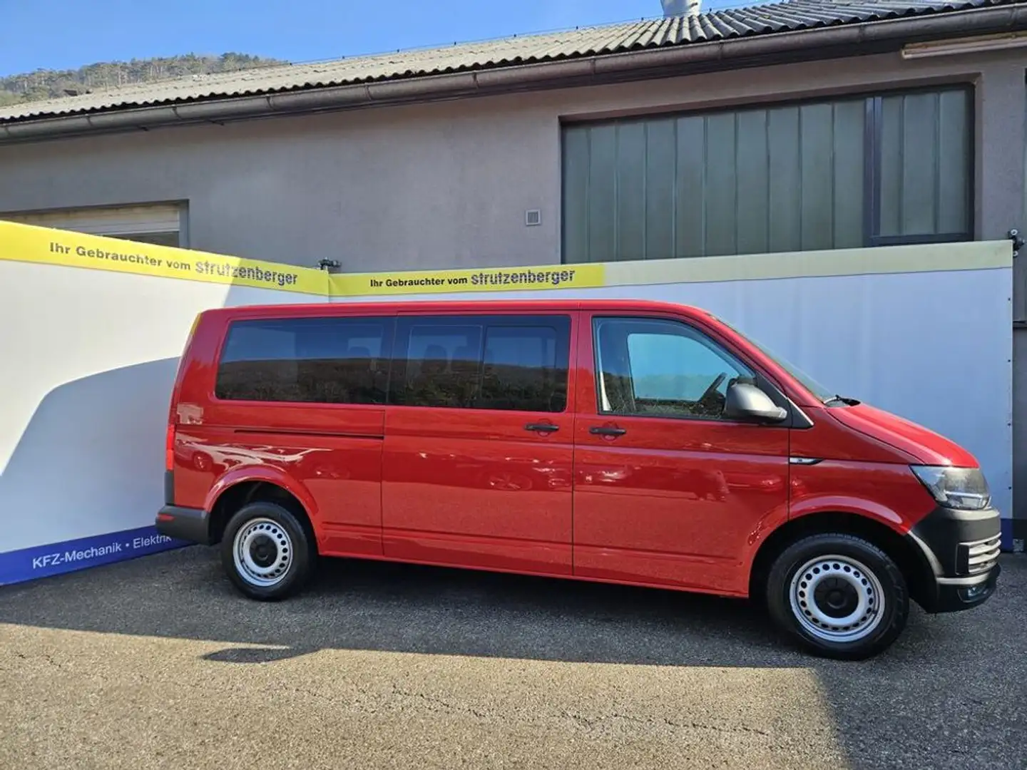 Volkswagen T6 Kombi LR 2,0 TDI AHV Standheizung Rouge - 1