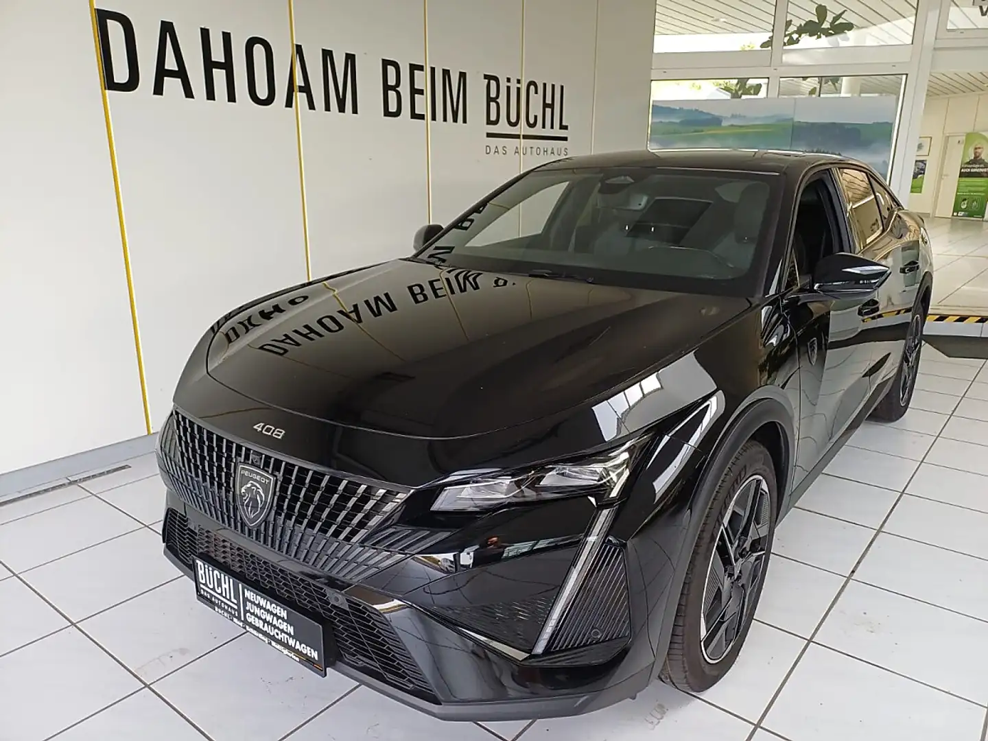 Peugeot 408 HEV 136 e-DCS6 GT Schwarz - 2