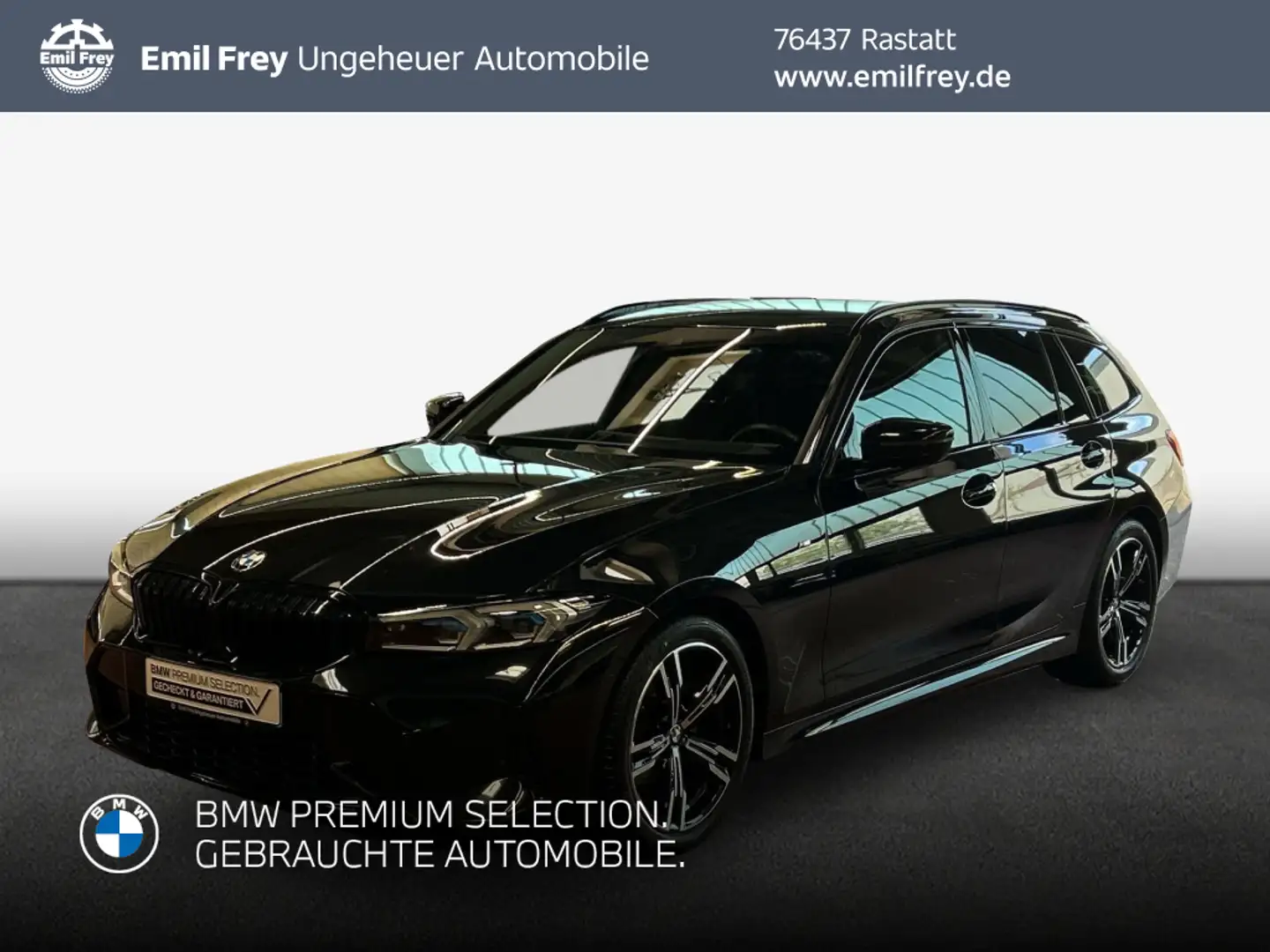 BMW 318 i Touring Aut.*Navi*SHZ*Sportpaket* Schwarz - 1
