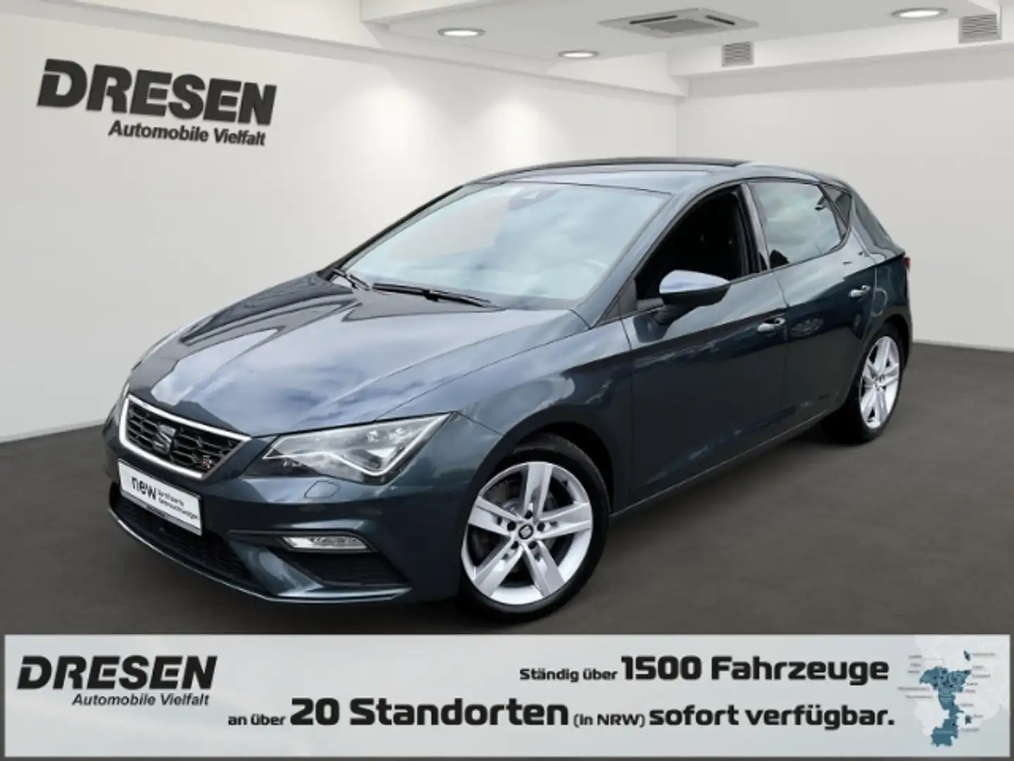 SEAT Leon 2.0 TSI DSG FR RÜCKFAHRKAMERA NAVI FULLLINK ACC KL Gri - 1