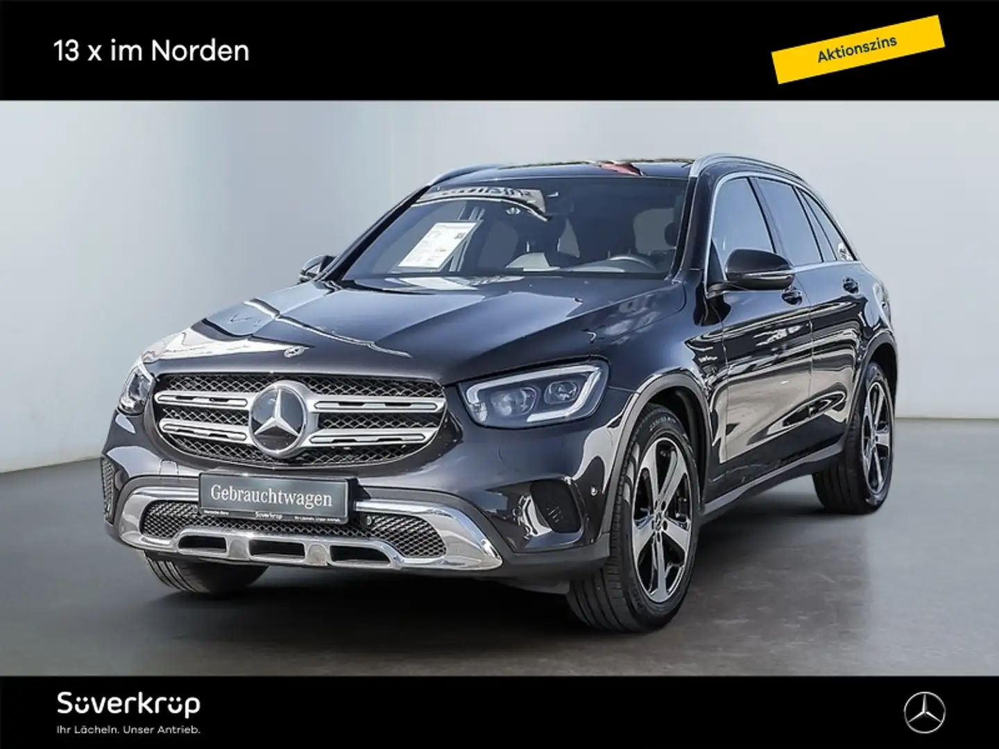 Mercedes-Benz GLC 220 d 4M BURM STANDH SPUR PANO KAMERA DISTR Grau - 1