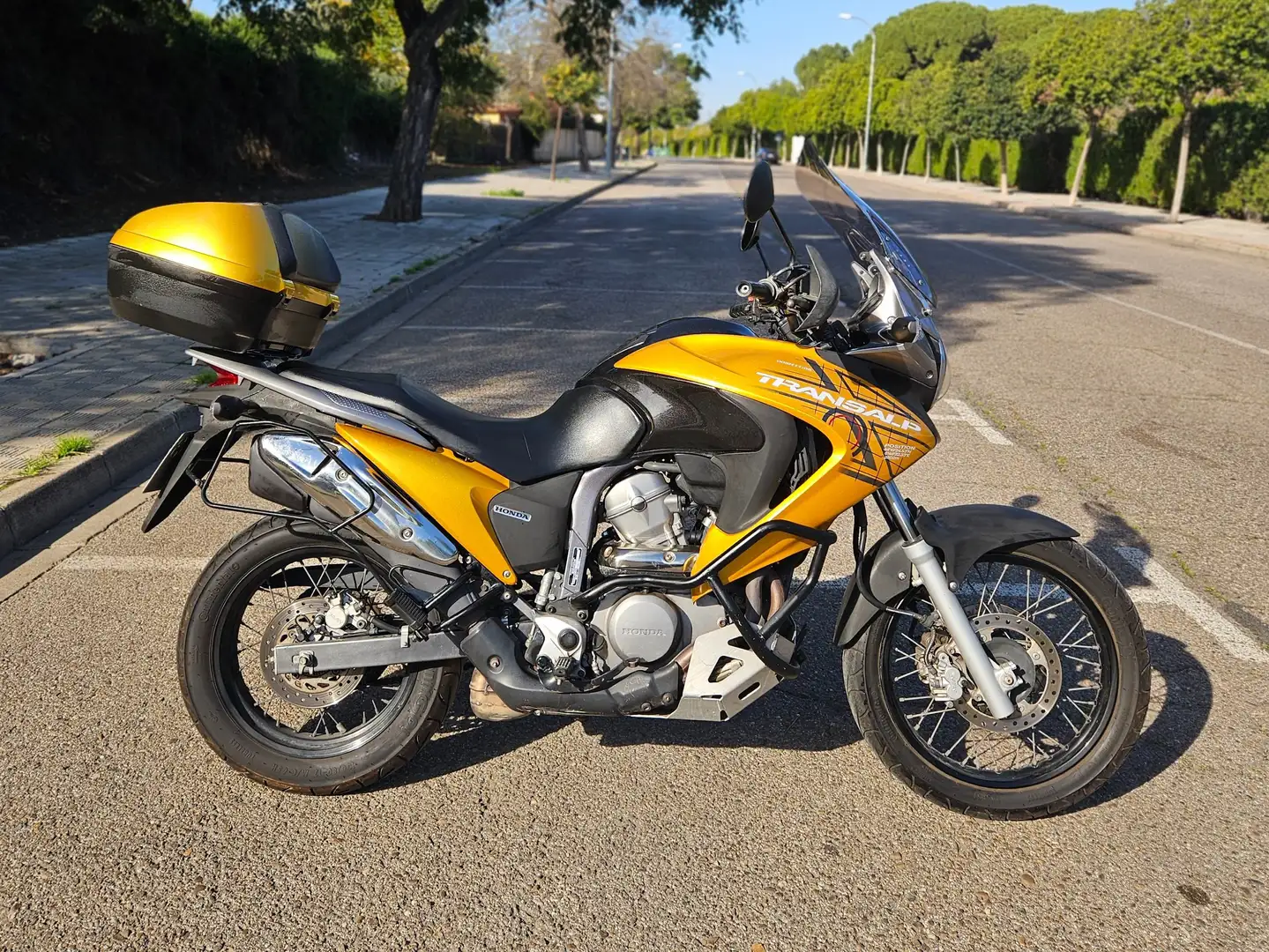 Honda Transalp Xl700v (2008) Auriu - 1
