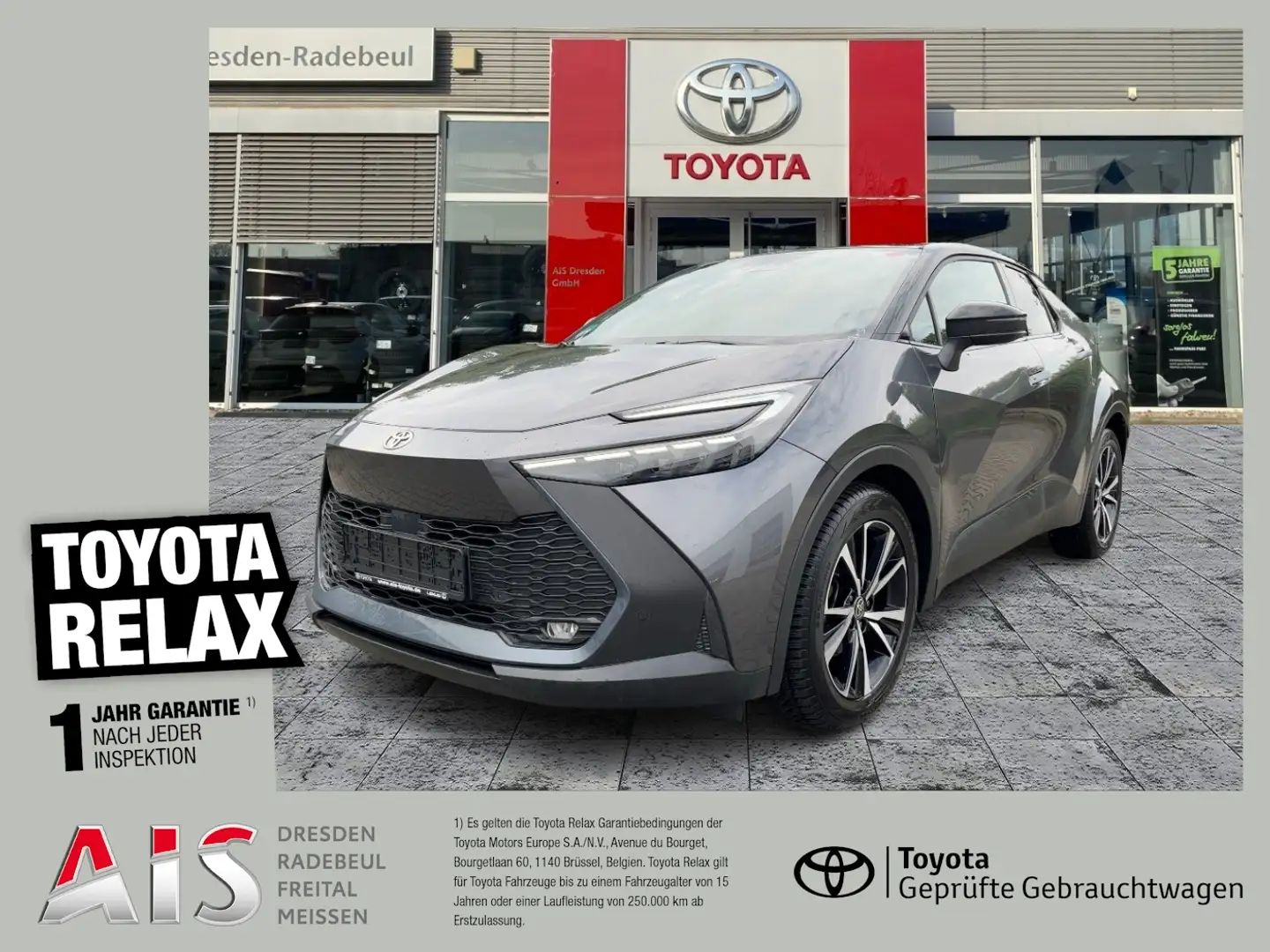 Toyota C-HR 1.8 Hybrid Team D Navi*KAM*DAB*SHZ*el.Heck Gris - 1