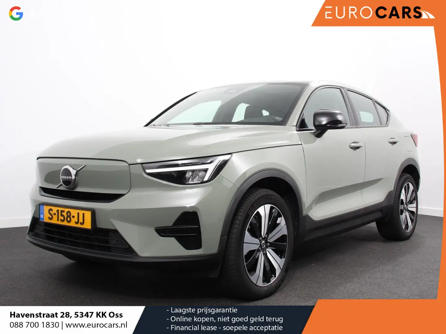 Volvo C40 Single Motor Plus 69 kWh | Panoramadak | Navigatie Groen - 1