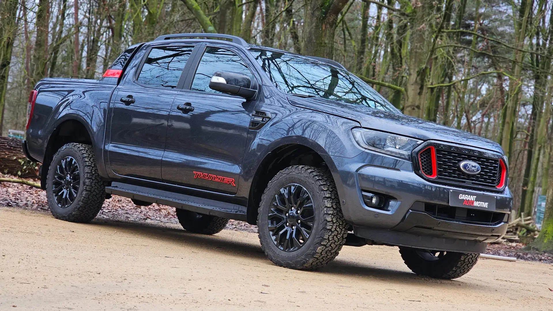 Ford Ranger 2.0 BiT UNIEKE EDITIE THUNDER *FULL OPTION Blau - 1