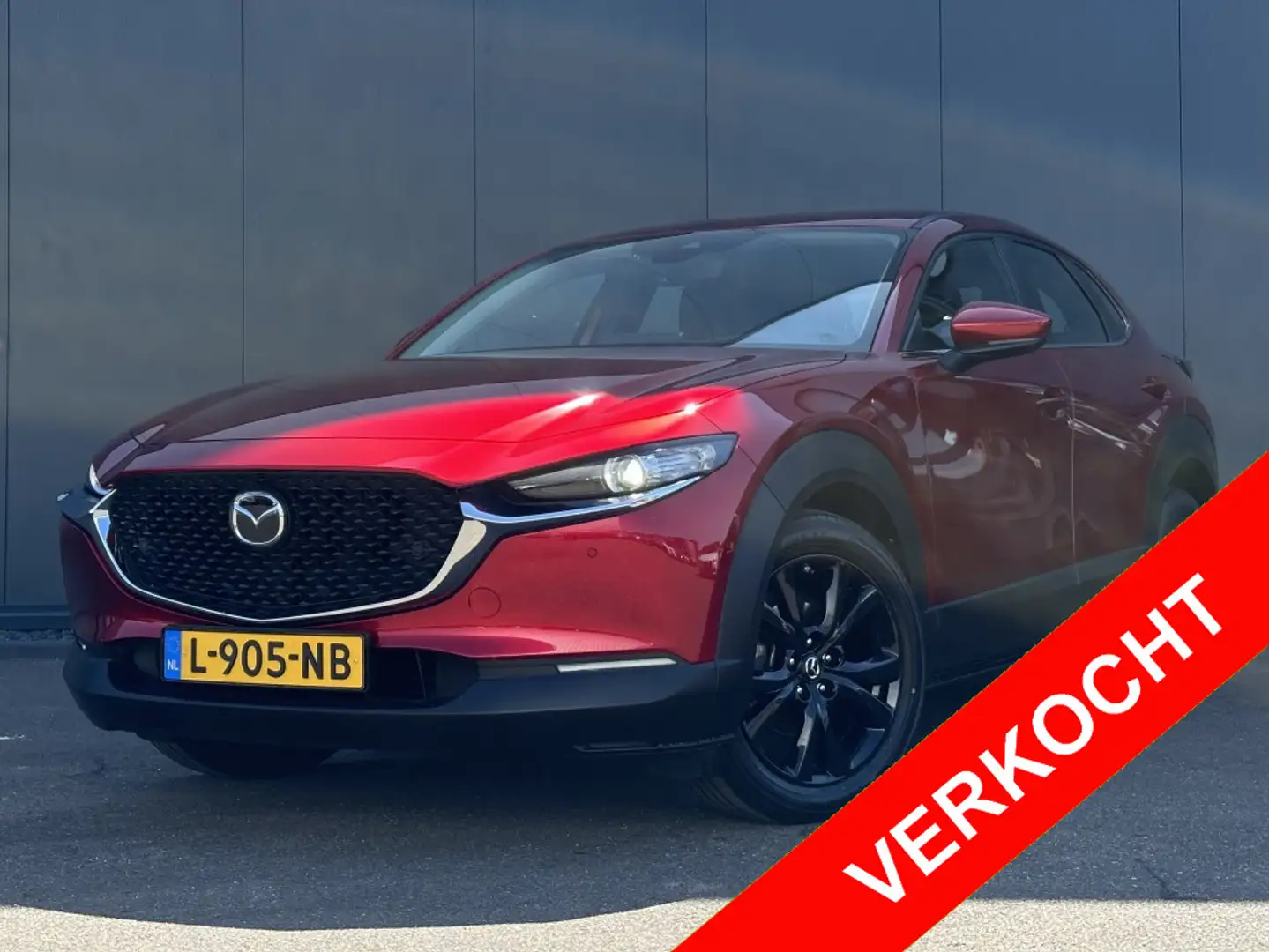 Mazda CX-30 2.0 eSkyActiv-X 186pk Automaat Comfort Rood - 1