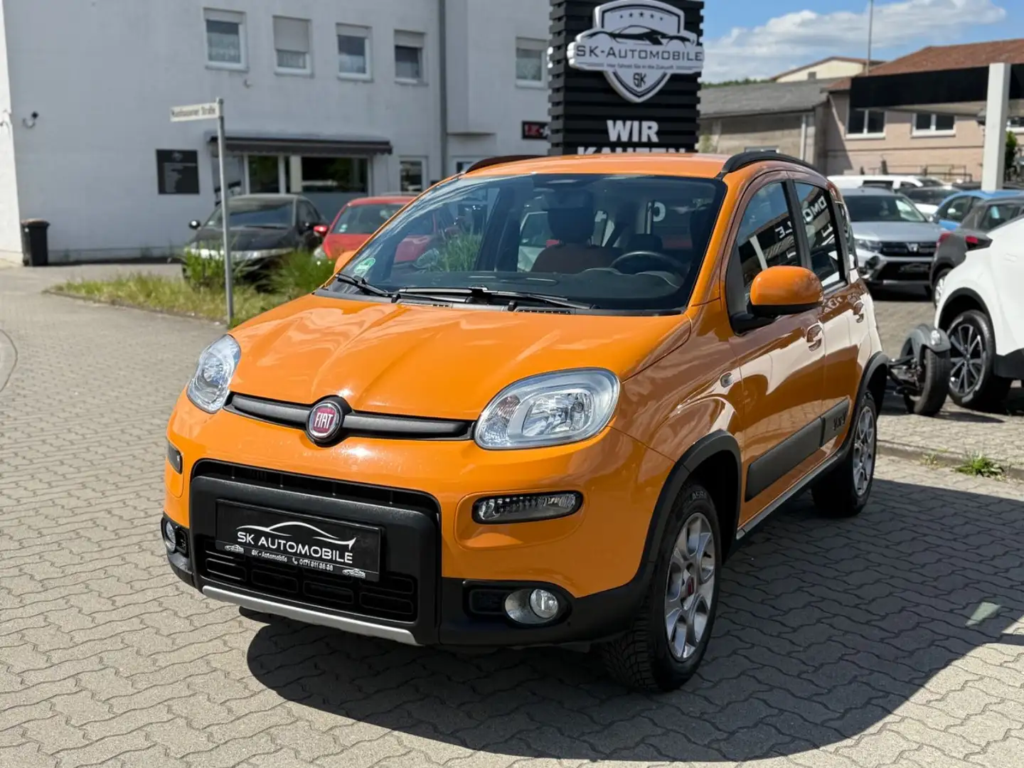 Fiat Panda TwinAir Rock 4x4 1.HND-AHK-START&STOPP Orange - 2
