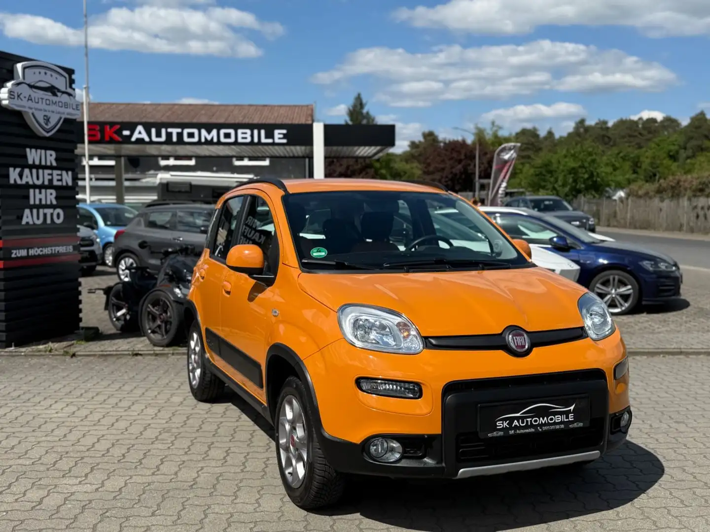 Fiat Panda TwinAir Rock 4x4 1.HND-AHK-START&STOPP Orange - 1