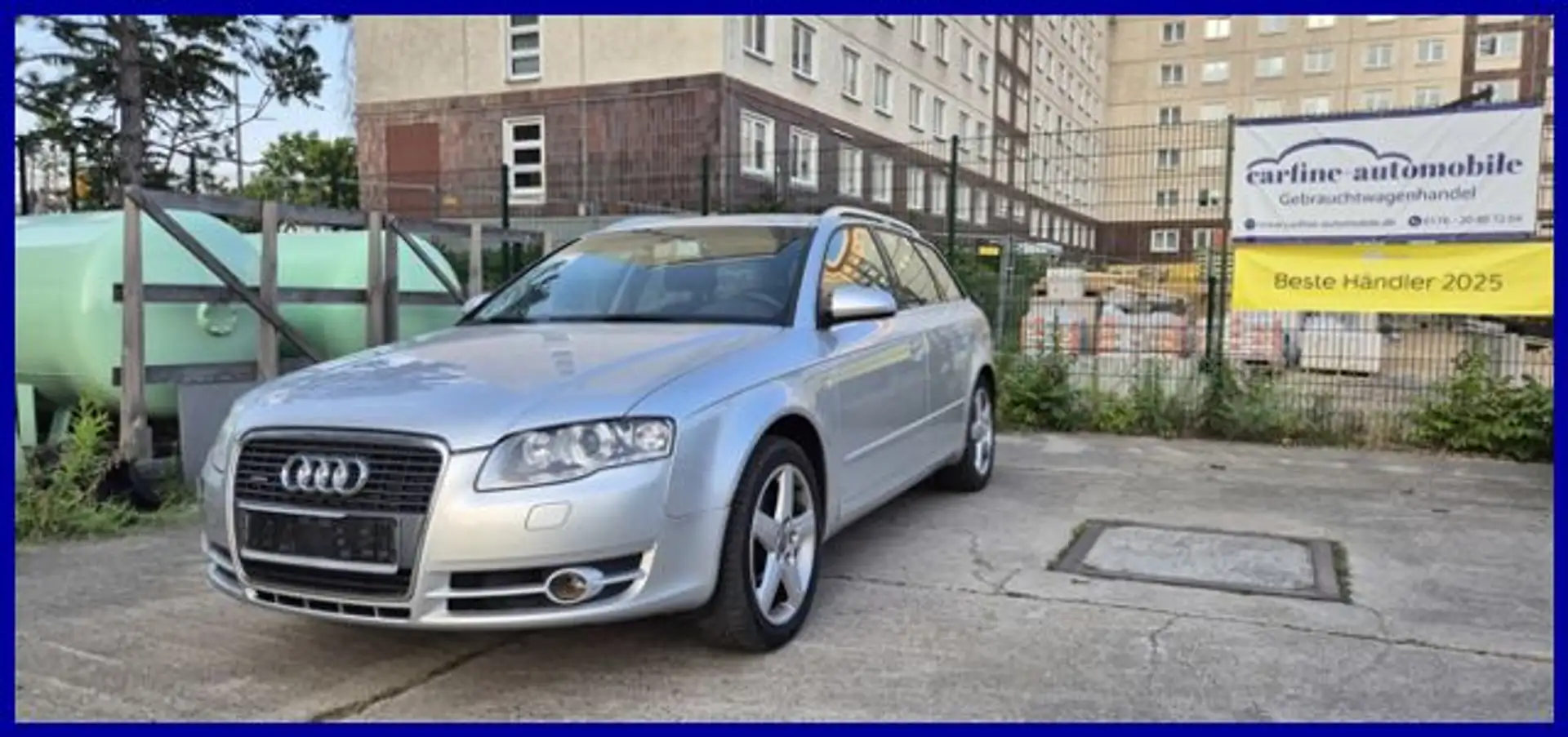 Audi A4 Avant 1.8 T quattro Xenon Navi Alu Scheckheft Silber - 1