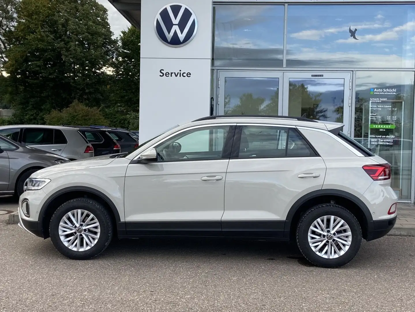 Volkswagen T-Roc 1.5 TSI DSG Life NAVI+LED+AHK+APP-CONNECT+ Grau - 2
