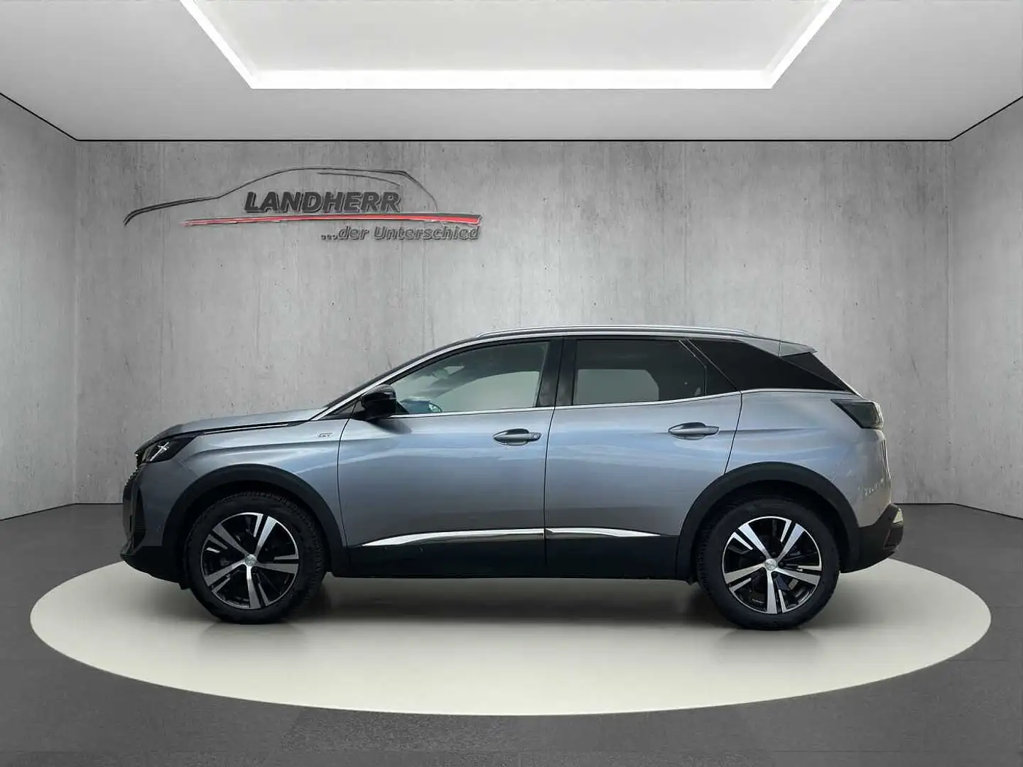 Peugeot 3008 GT e-DSC6 el. Heckklappe/Teilleder Grau - 2