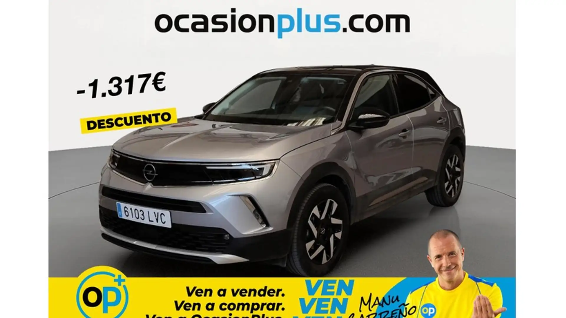 Opel Mokka 1.2T S&S Business Elegance Gris - 1