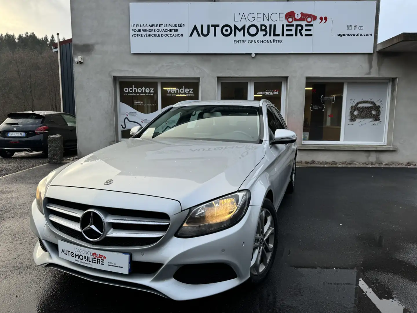 Mercedes-Benz C 160 200 D 2.2 BUSINESS 9G-TRONIC GARANTIE Grau - 1