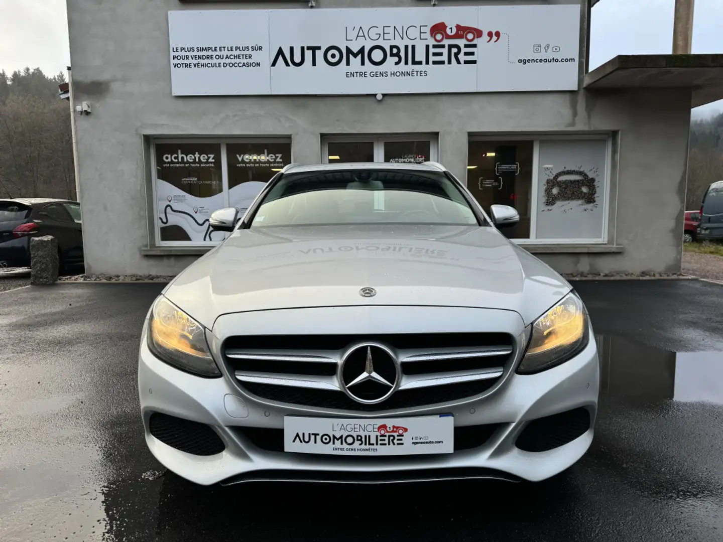 Mercedes-Benz C 160 200 D 2.2 BUSINESS 9G-TRONIC GARANTIE Gris - 2